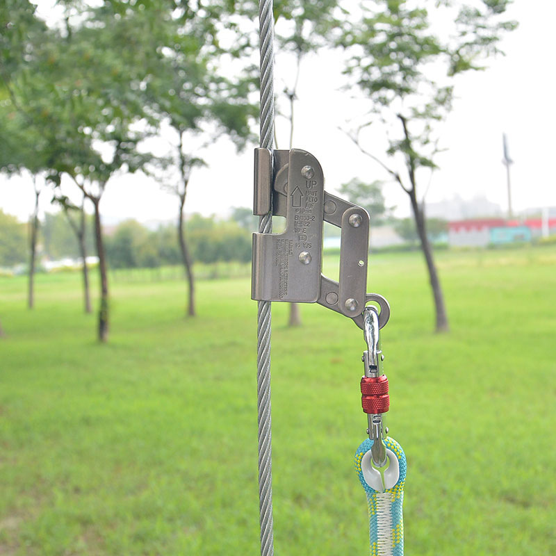 钢丝绳自锁器防坠器缓降器抓绳器缓冲包攀爬自锁器风电专用止坠器