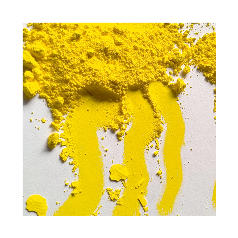 厂家供应工业级柠檬黄颜料 耐高温陶瓷黄色颜料 着色力强柠檬黄