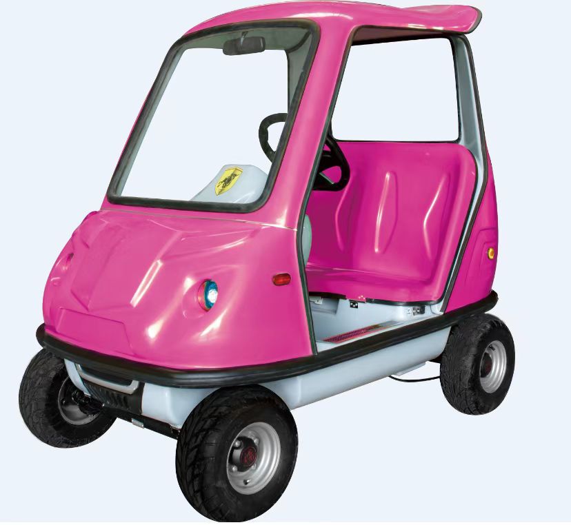 景区观光车代步车旅游观光游览车游乐园共享双座位四座位电动车