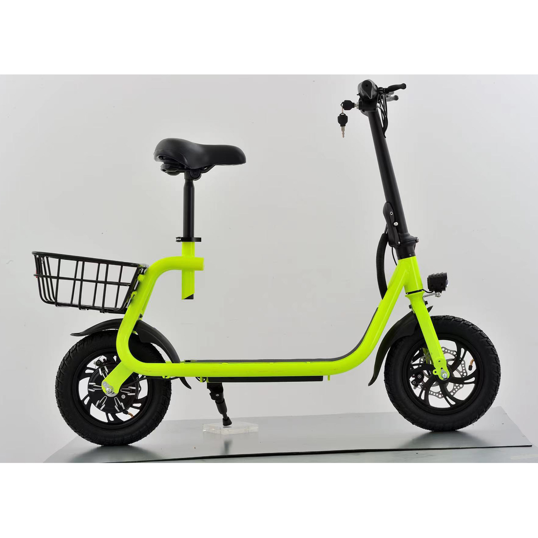 迷你电动折叠车成人小型便携电动车女性代步车锂电池自行车-阿里巴巴