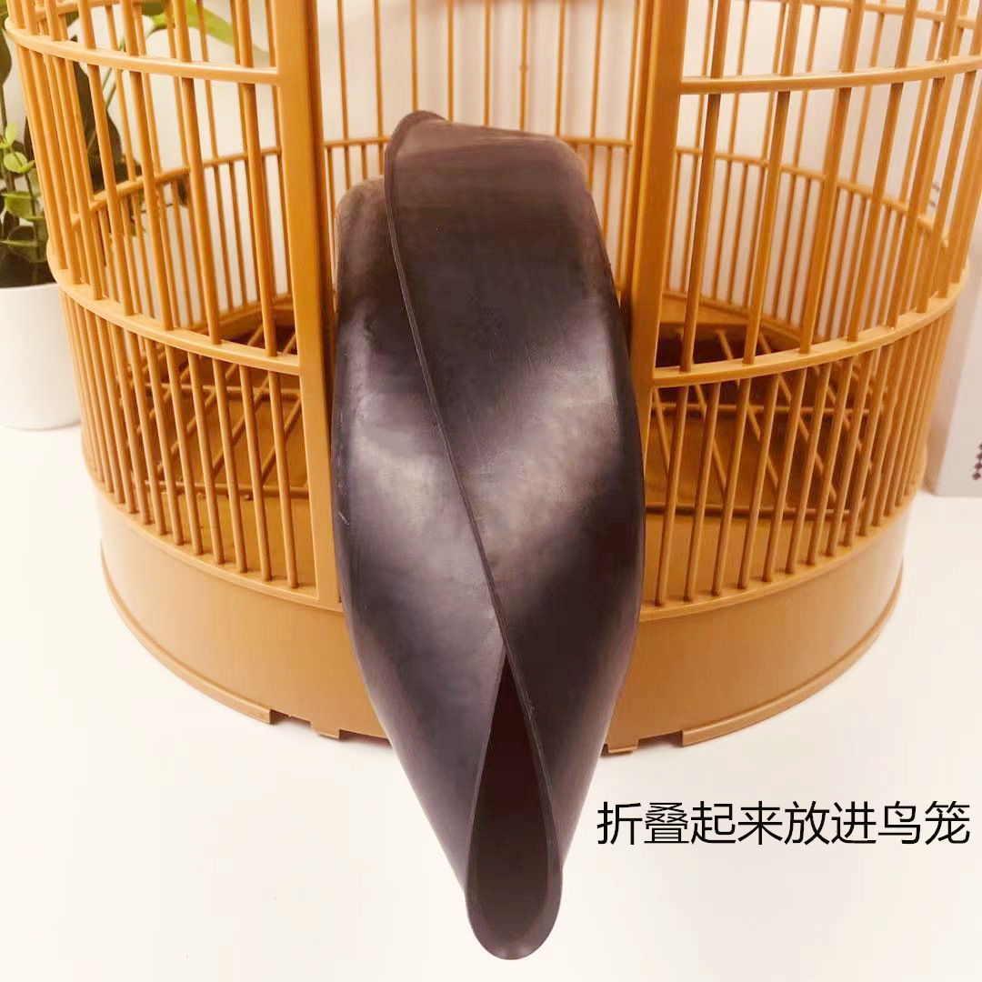 鸟专用洗澡盆玄凤鹦鹉画眉珍珠鸟特大号小鸟鸟笼塑料笼神器澡盆