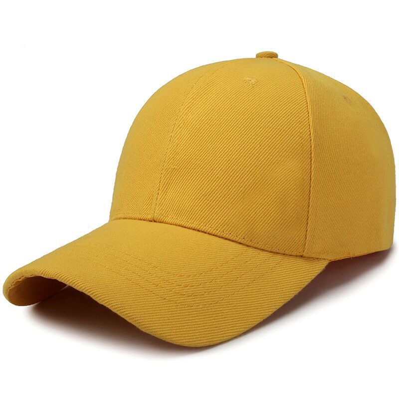 Hat Manufacturer Fur Green Solid Color Light Body Peaked Cap Advertising Cap Sun Hat Men's and Women's Multi-Color Casual Baseball Cap Sun Protection