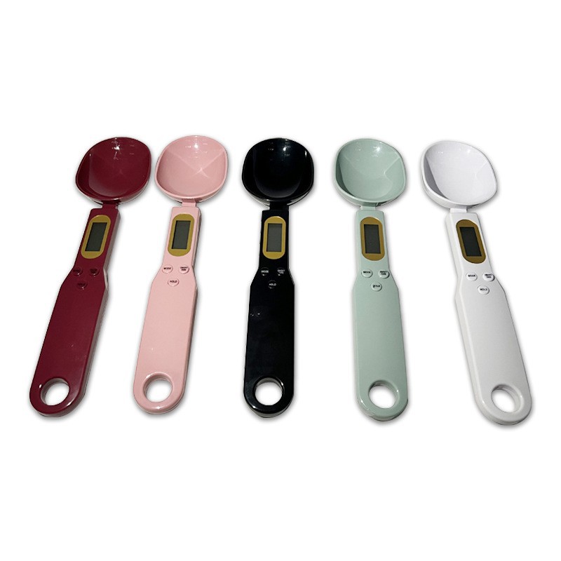 Foreign Trade Hot Sale Spoon Scale Handheld Ingredients Electronic Scale Household Kitchen Baking Scale Food Gram Measuring Scale Measuring Spoon Scale Wholesale