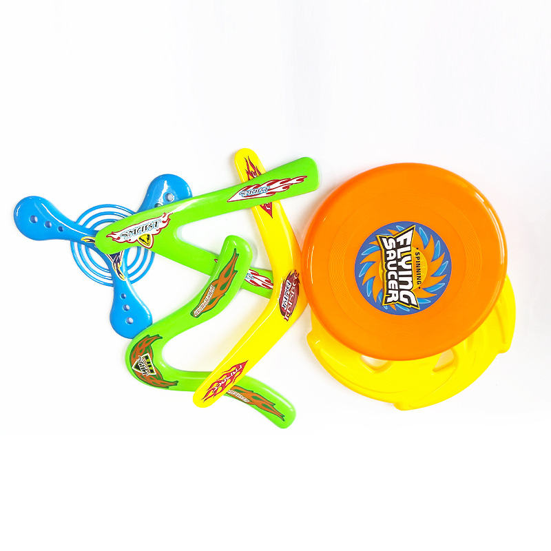 跨境儿童回旋镖男孩户外运动玩具三角飞碟地摊回旋飞镖旋转飞盘