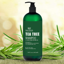 跨境茶树洗发水tea tree shampoo头发消屑清爽护理洗发露473ml