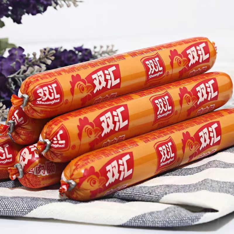 包邮双汇鸡肉肠火腿肠60g整箱批发香肠休闲即食零食泡面搭档-阿里巴巴