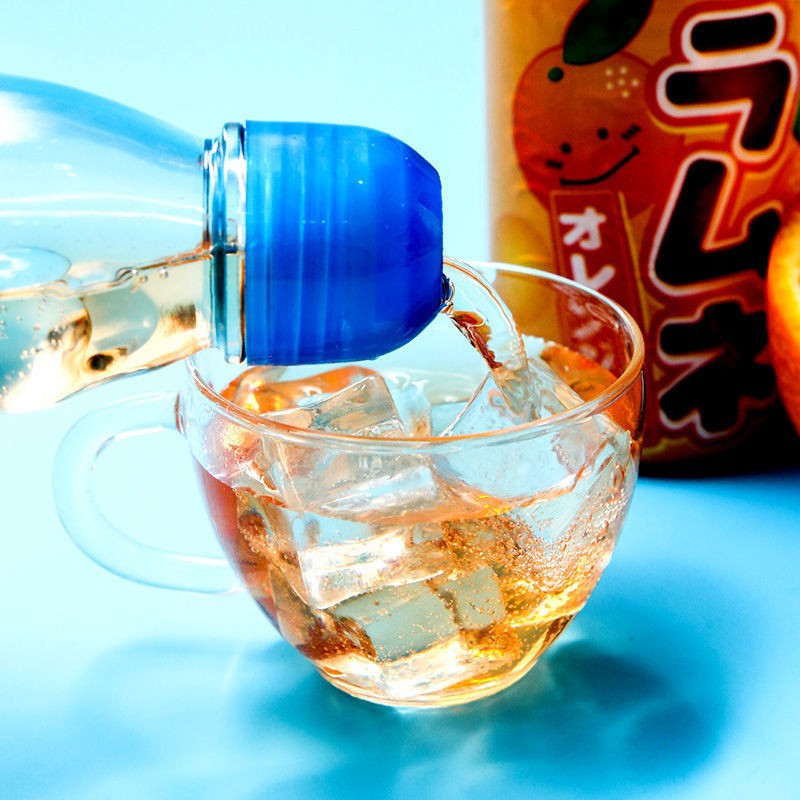 日本波子汽水进口波子汽水哈塔网红抖音款弹珠汽水*瓶