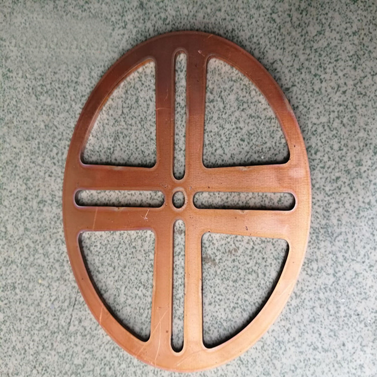 铜排激光加工 异形铜片切割 镂空折弯开孔镀diy 激光切割 cnc定制