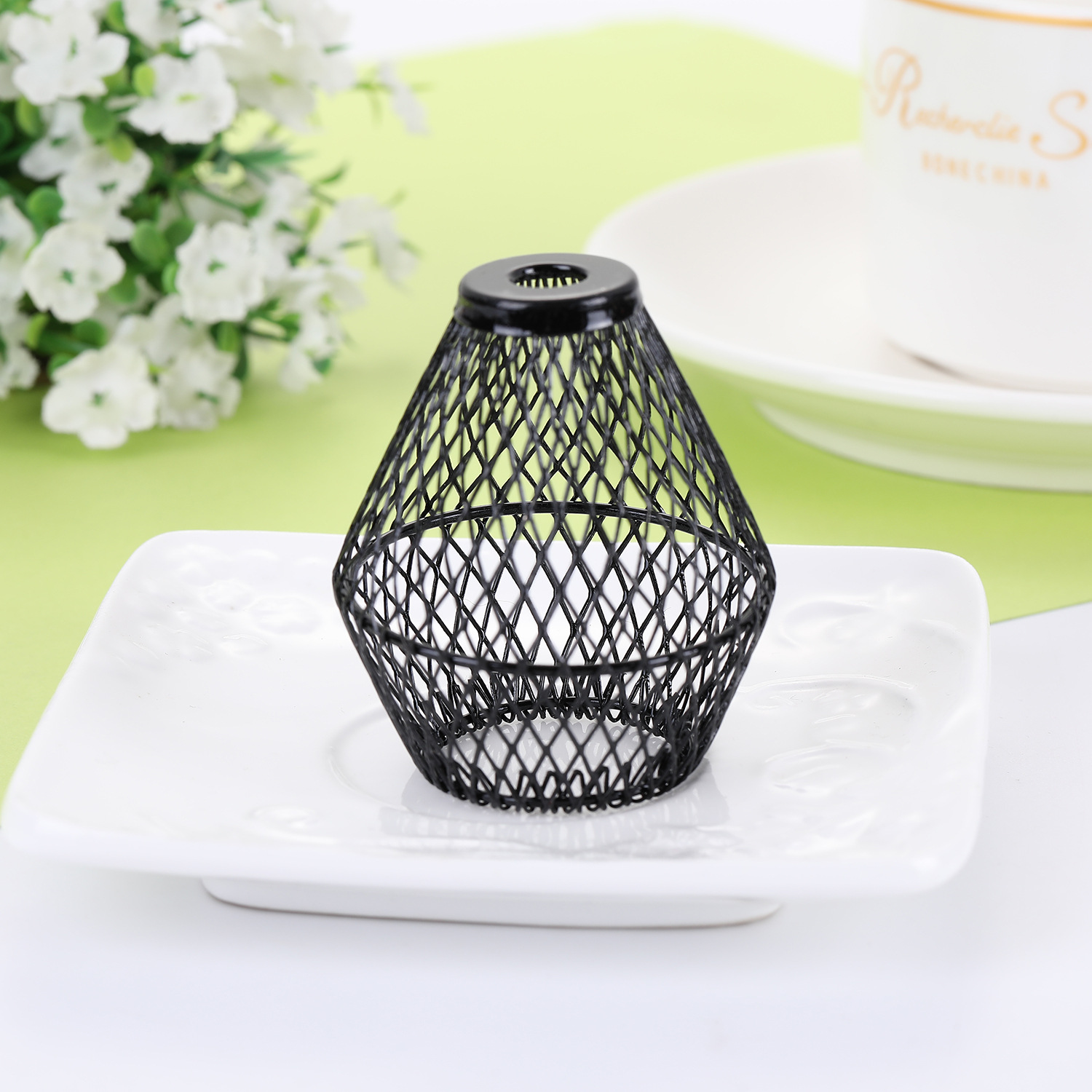 金属工艺品圣诞灯饰灯串配件节日圣诞铁艺镂空挂件灯饰配件批发