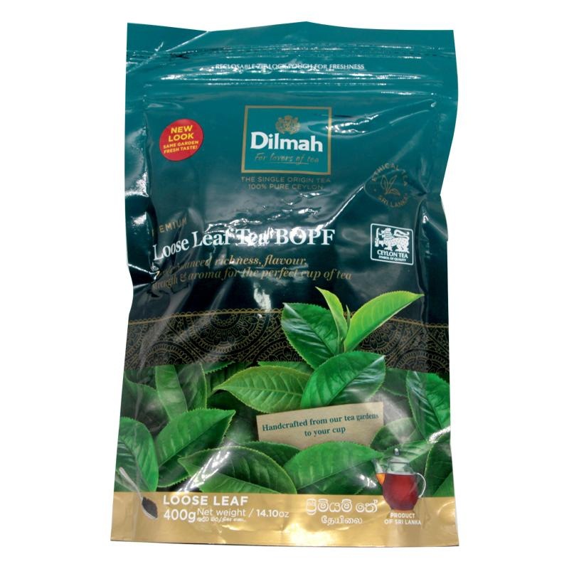 dilmah迪尔玛 袋装散茶碎茶400g装锡兰红茶 聚会送礼结婚伴手礼茶