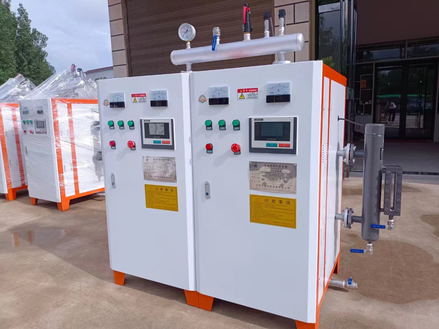 216kw全自动模块式电加热蒸汽发生器节能免检型锅炉蒸养烘干熨烫