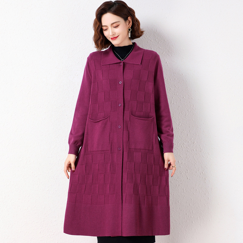 秋季2022年新款毛衣女披肩外套长款宽松风衣气质外搭针织开衫女