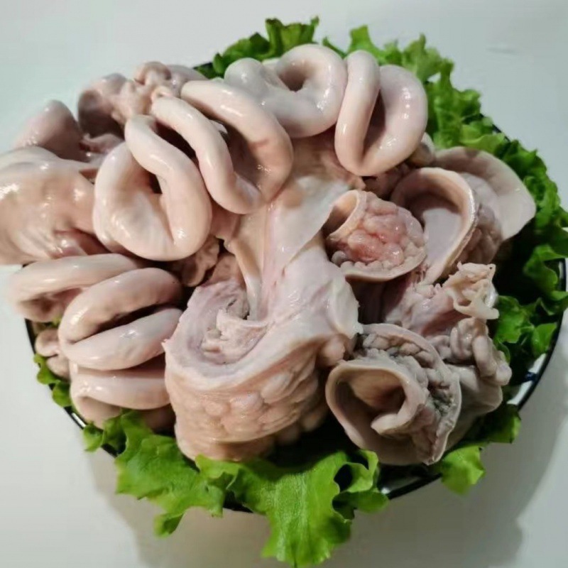 猪花肠新鲜猪房子土猪菊花肠猪胎盘肠生肠脆肠一整箱商用生鲜冷冻
