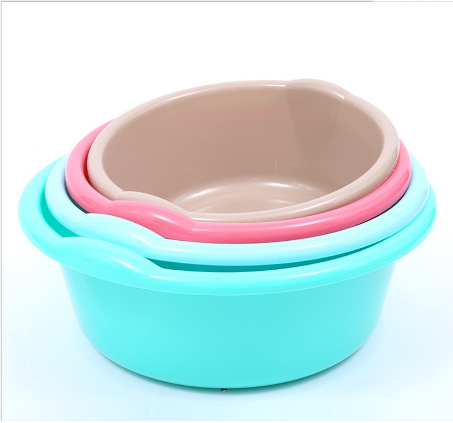 厂家供应60cm塑料大盆 洗衣盆 双耳盆 家用塑料盆 赠品广告盆