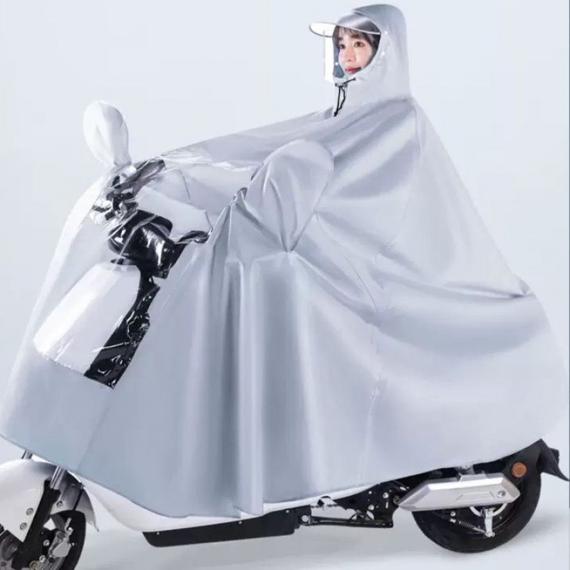 电动车雨衣批发摩托电瓶车骑行夏季单人双人男女长款身防暴雨雨披