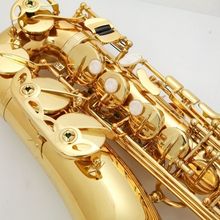 威博纳wibona乐器selmer键型降b bb调金色次中音萨克斯_阿里巴巴找货