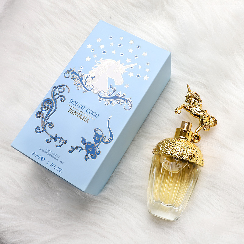 Tik Tok Live Stream Popular Di Xianger Unicorn Perfume for Women Student Fresh Natural Long Lasting Eau De Toilette Wholesale