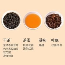 茶祁门红茶茶叶祁红香螺浓香型口粮茶250g核心原产地批发一件代发