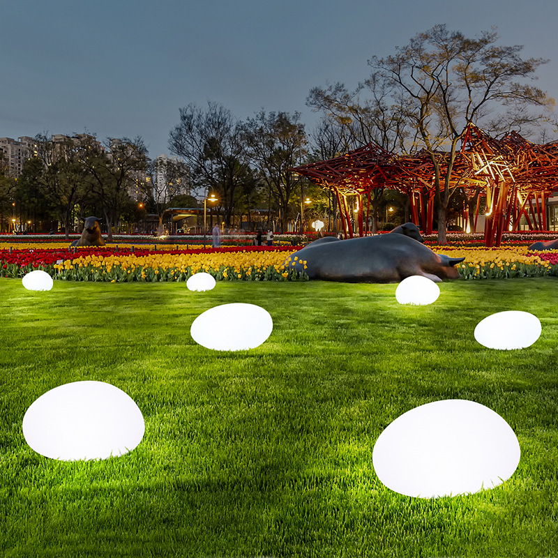 发光球 圆球灯 户外草地草坪球形灯庭院景观装饰地灯水面球灯厂发