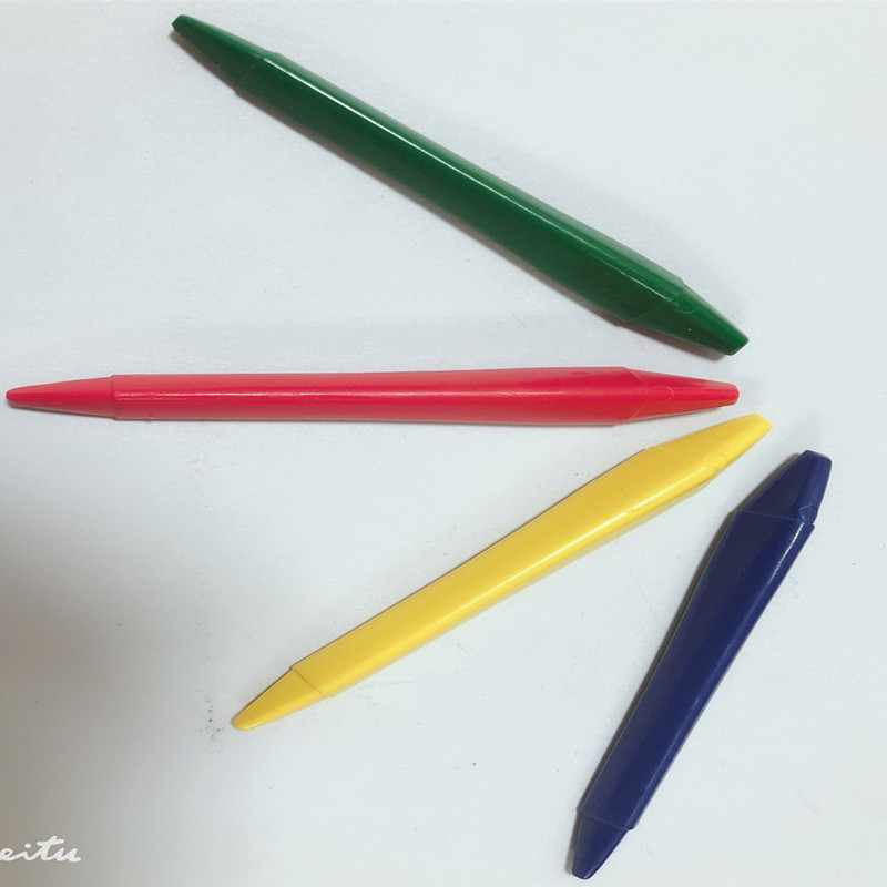 三角塑料蜡 红黄蓝绿