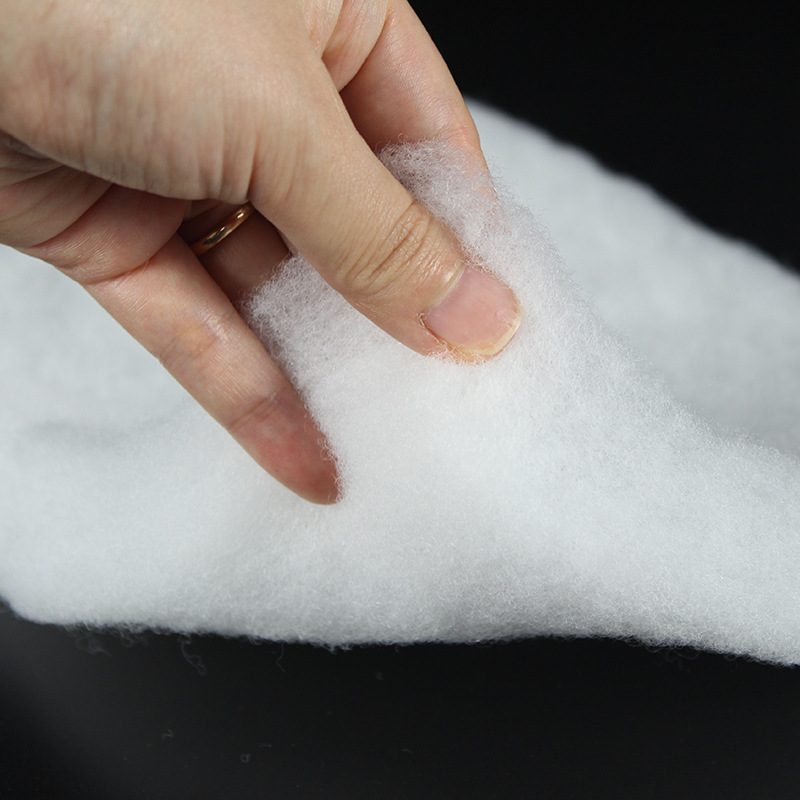 东莞厂家140g环保抗菌棉智能调温填充棉调温喷胶棉恒温中棉蓬松棉