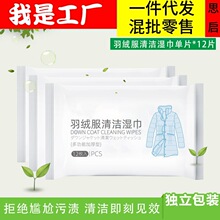 羽绒服清洁湿巾一次性免水洗家用清洗衣物干洗剂创意家用清洗神器