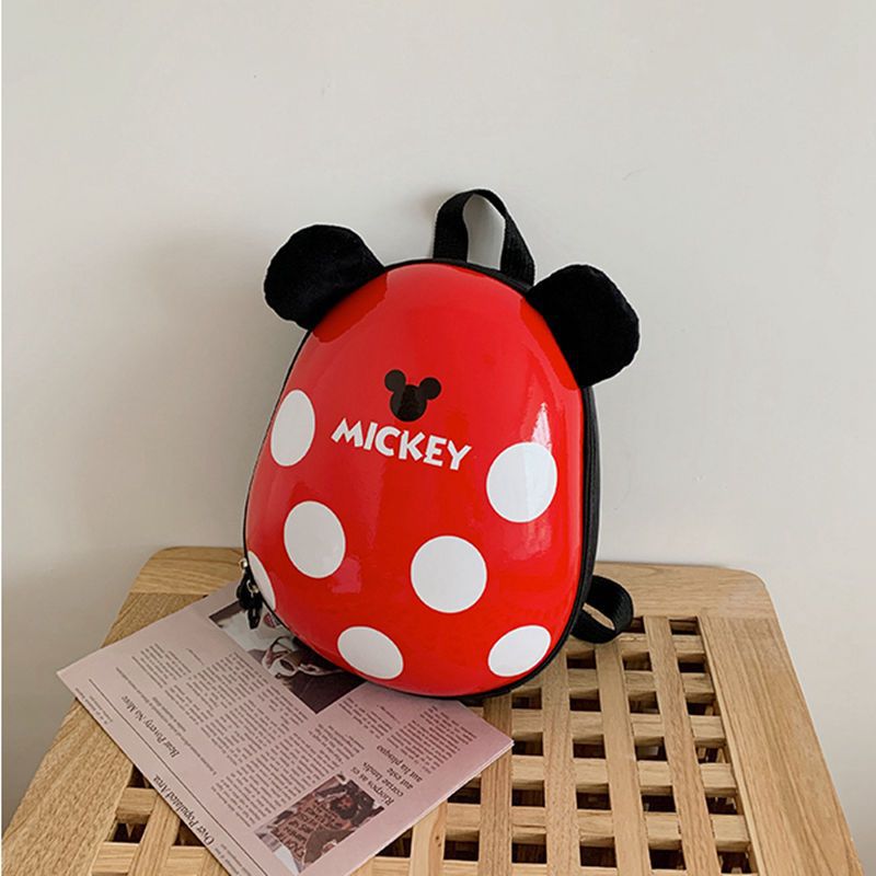 2023 New Mickey Mouse Ni Primary School Kindergarten Anti-Lost Children Boys and Girls Backpack Small Bookbag Boys and Girls