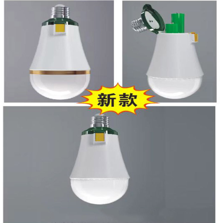 Led Bulb Lamp Power Failure Emergency Bulb Led Energy-Saving Lamp Household Dormitory Non-Strobe Lighting Night Market Camping Lamp