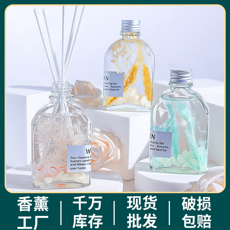 Factory Wholesale Luminous Aromatherapy Essential Oil Air Freshener Bedroom Long-Lasting Home Indoor Bathroom Perfume