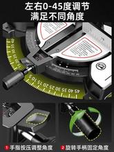 锯铝机多用高精度铝合金不锈钢金属木工45度切割机斜切锯
