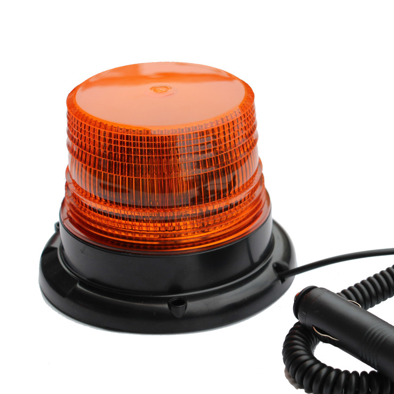 校车led标志灯 旋转高亮爆闪强磁校车信号顶灯 幼儿园校车警示灯