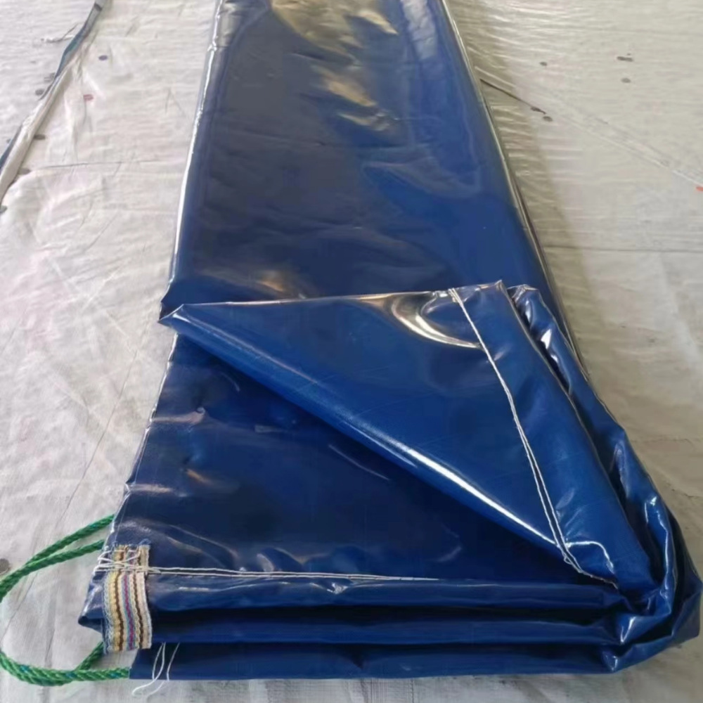 双面防水遮阳布蓝色刀刮布防晒大棚布帐篷布户外货车布