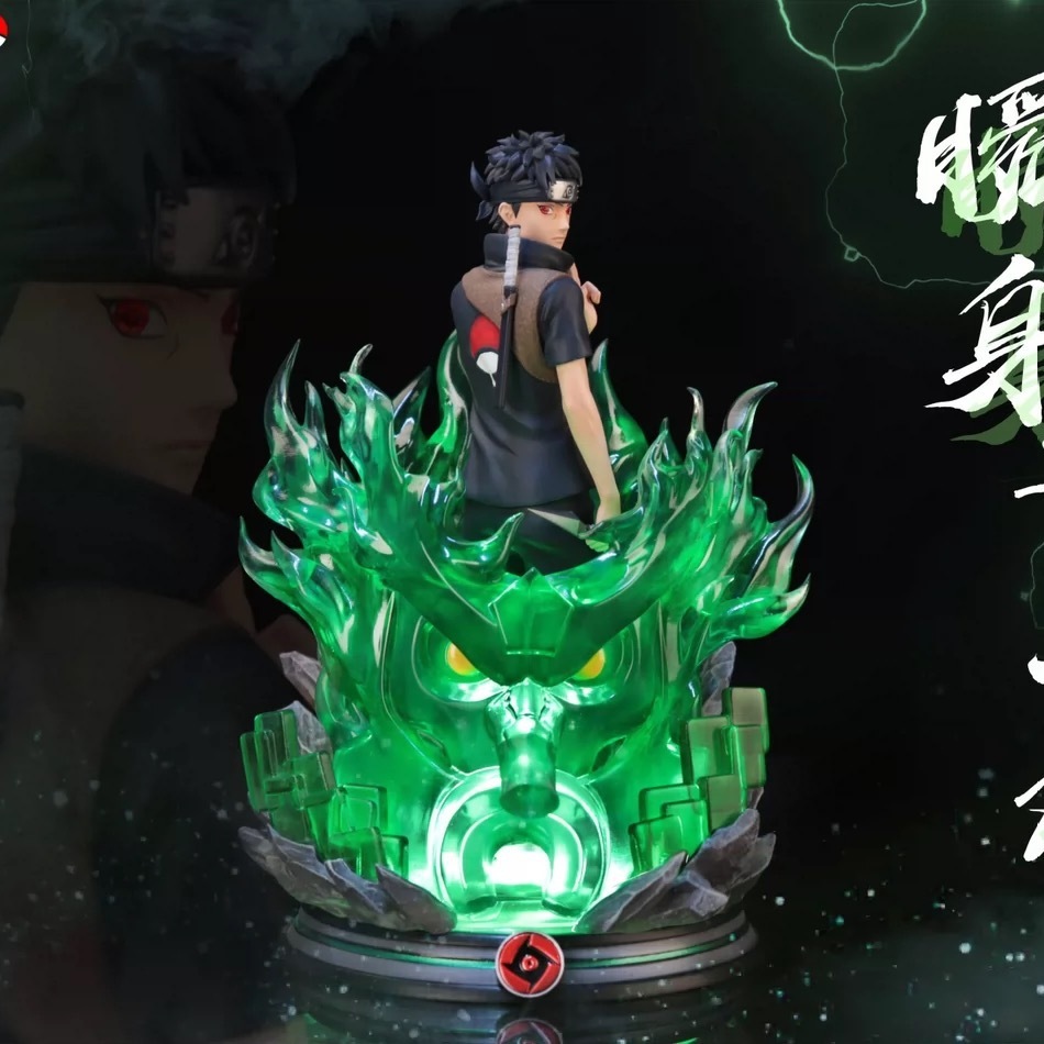 火影忍者crazy宇智波止水须佐能乎写轮眼暗部gk手办模型摆件玩具