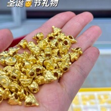 足金999圣诞树手链黄金圣诞树圣诞礼物新年礼物送女友手绳