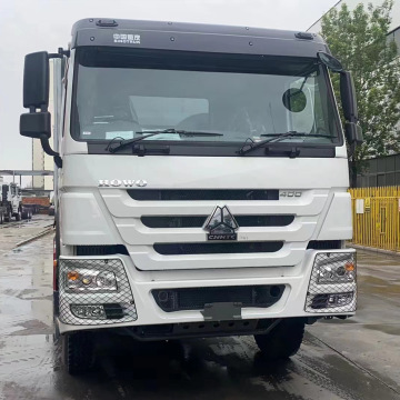 销往非洲豪沃自卸车 6*4矿用土方工程车 右驾驶舱集装箱车厢货车