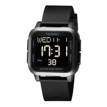 TASGO特斯高品牌T164方形手表表男女学生网红电子表