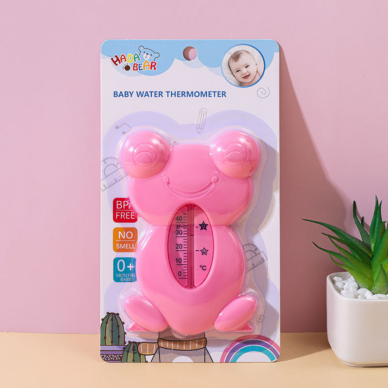 English Packaging Baby Cartoon Water Thermometer Baby Bath Special Thermometer Newborn Bathtub Temperature Measurement