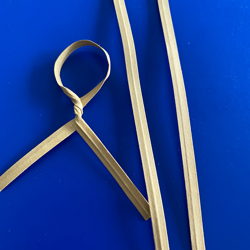 纸扎带 黄色迷你线 电镀锌铁丝绑扎条 礼品带 5-30cm 牛皮纸扎线