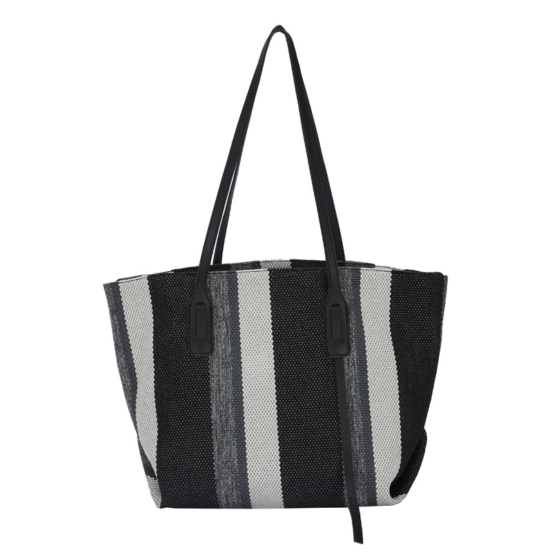 Bag Women's Bag Canvas Bag Summer 2021 New Fashion Portable Tote Bag Student Trendy Large Shoulder Bag