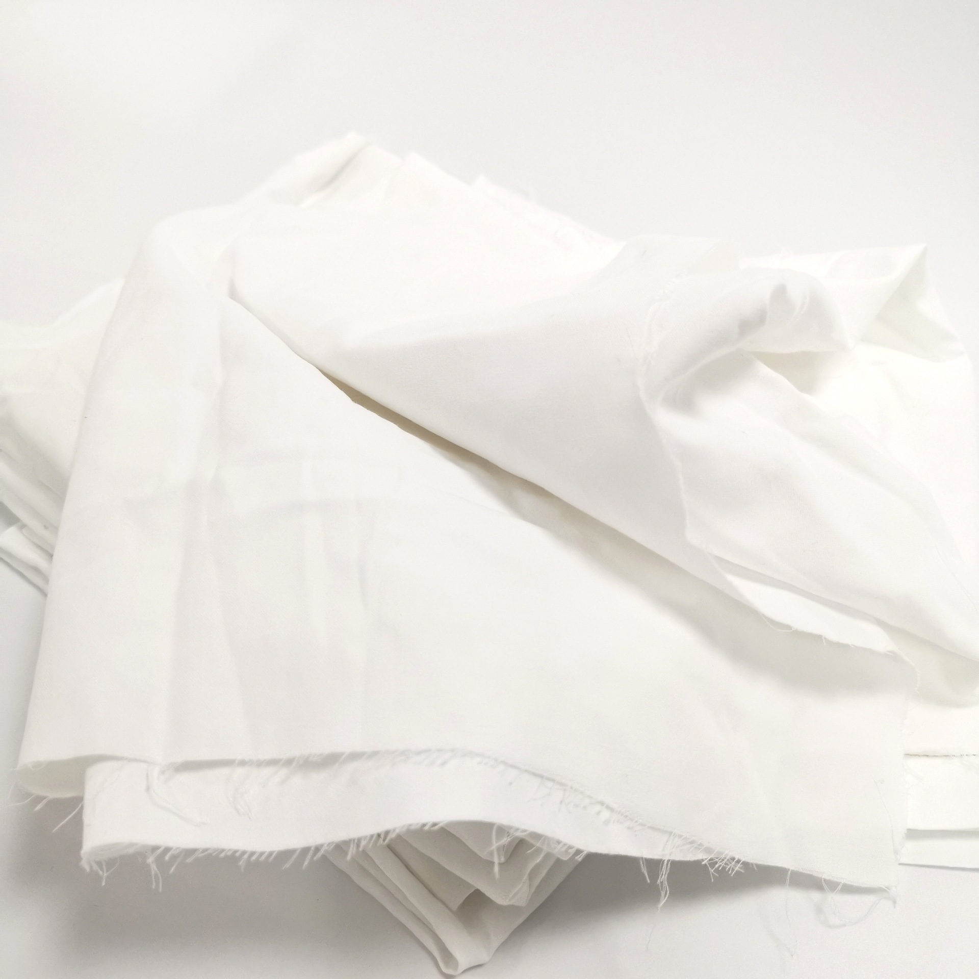 厂家直销白色床单纯棉碎布抹布工业机械五金油漆用擦机布抹机布头