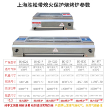 W3TK 燃气烧烤炉商用烤面筋炉熄火保护煤气炉淄博摆摊烧