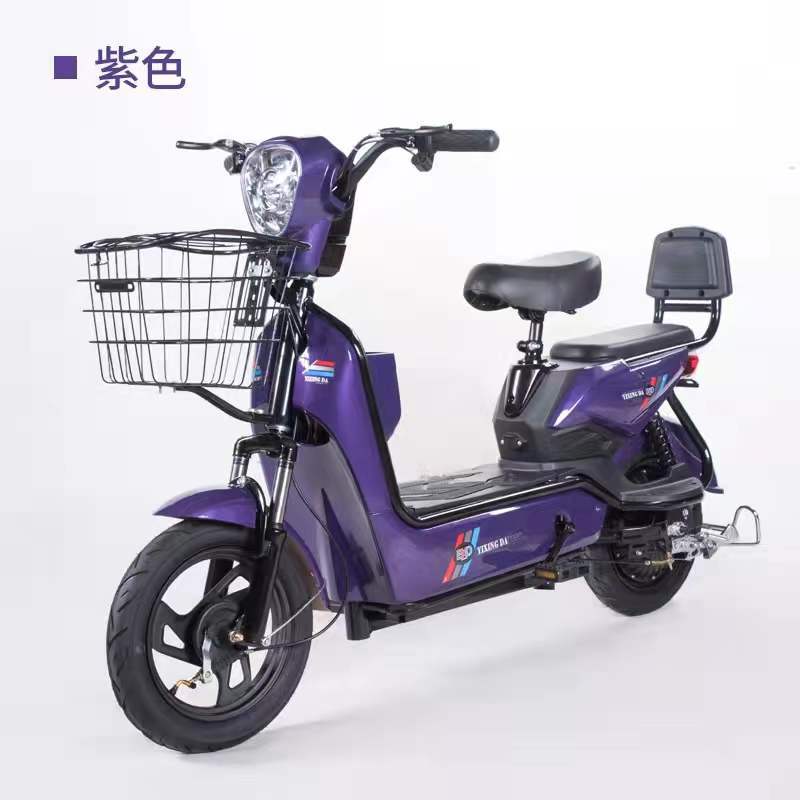 Two-Wheel Electrocar New National Standard Electric Bicycle 48V Battery Car Scooter Factory Direct Wholesale Factory