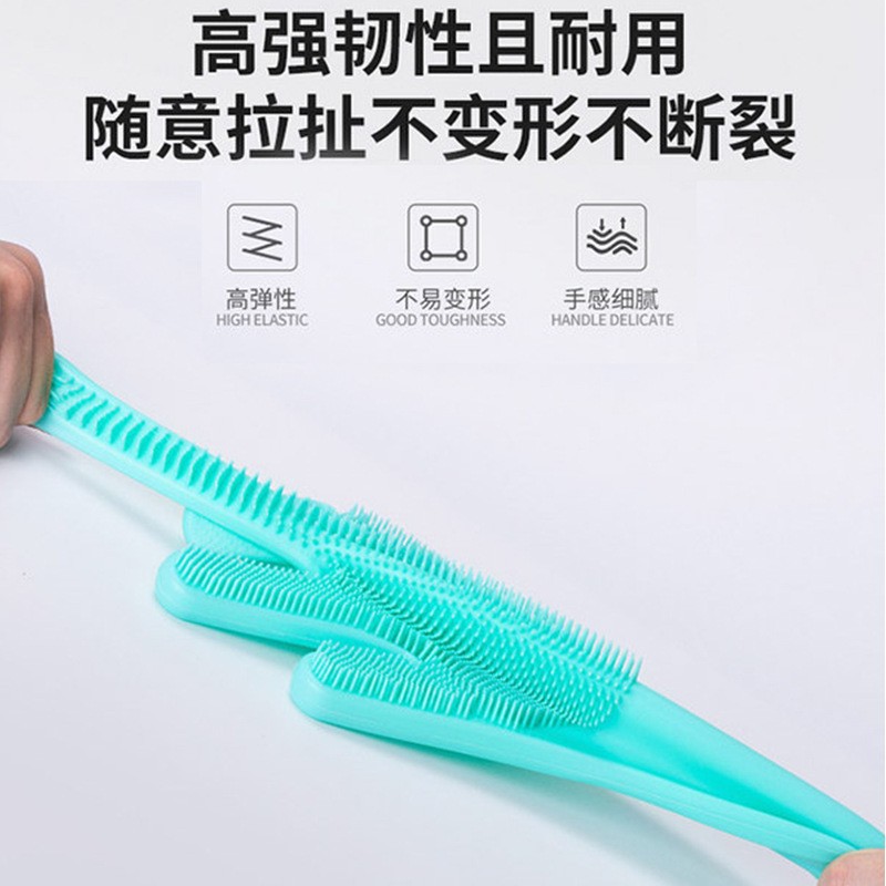 Pet Bath Massage Hair Removal Gloves Bath Brush Dog Bath Brush Bath Brush Massage Brush for Pets High Quality Gloves Silicone Brush