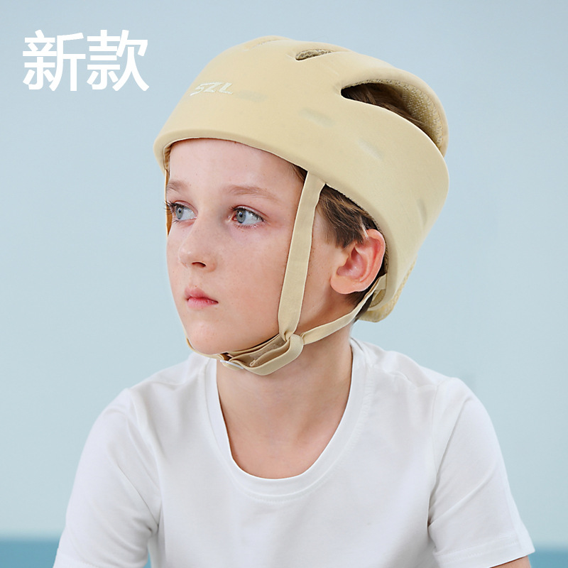 Adult Children's Head Protection Anti-Fall Cap Anti-Collision Cap Head Protection Cap for the Elderly Breathable and Comfortable Can Be Worn for a Long Time