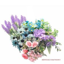 单支干花绢花假花花束塑料装饰客厅摆件插花栅栏花舞蹈表演花