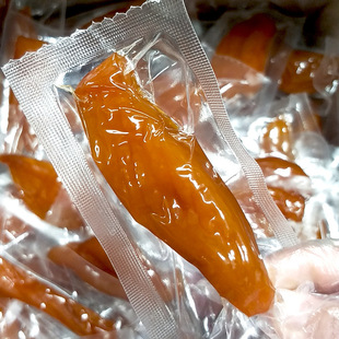 连城特产红心仔倒蒸地瓜干500g农家自制番薯条办公室零食一件代发