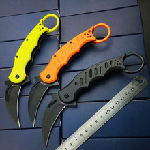厂家直销批发 户外多功能爪子刀 求生折叠刀具 防身登山野营刀具