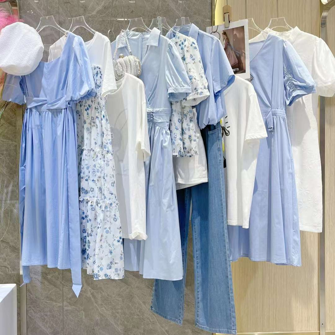 魔美名作品牌夏季女装撤柜断码清仓服装库存尾款货源品牌折扣女装