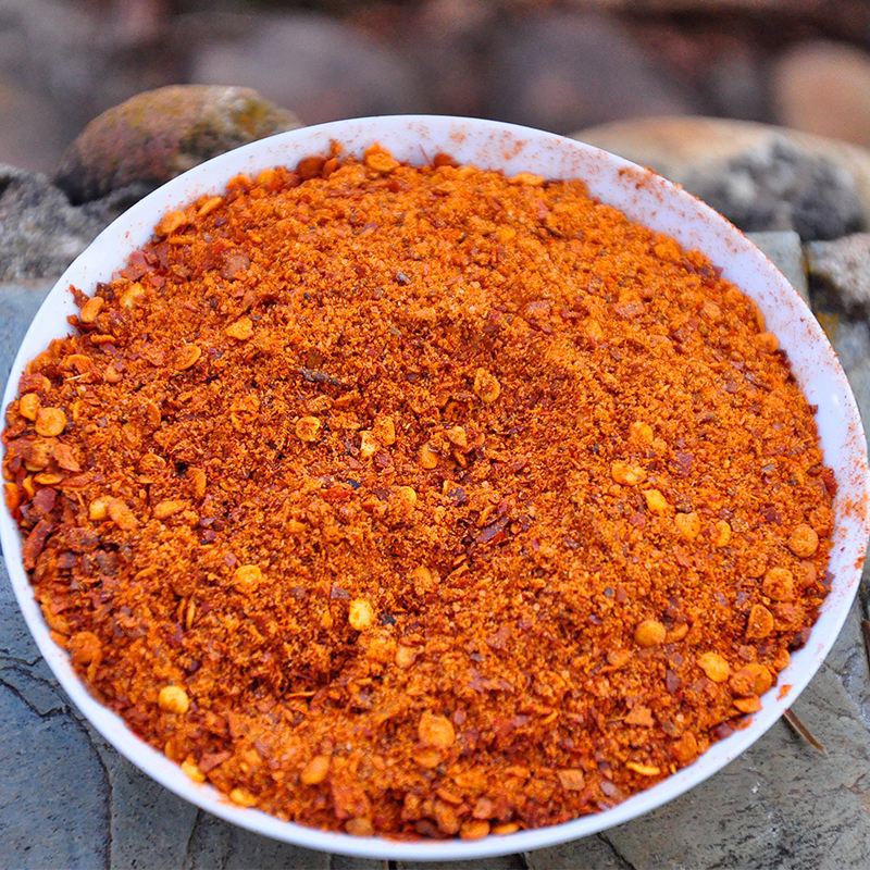 3袋四川特产正宗干辣椒面油辣子特辣香辣蘸料手工海椒面烧烤火锅