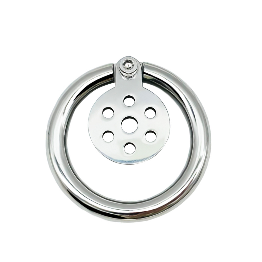 frrk-125 30mm导管笼片金属瓶盖锁短款贞洁锁锅盖锁无笼平板贞操